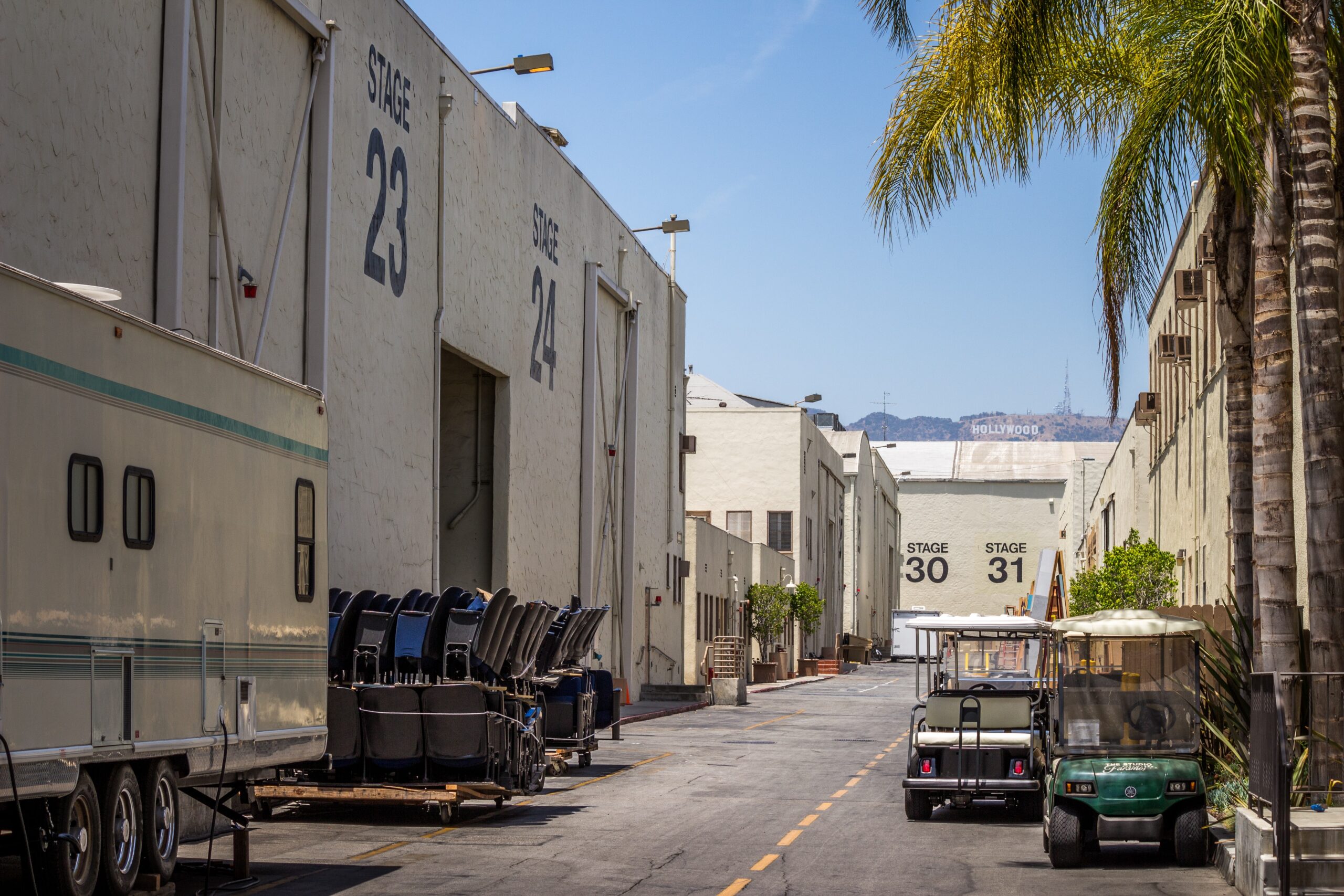 Hollywood Movie Studio Backlot