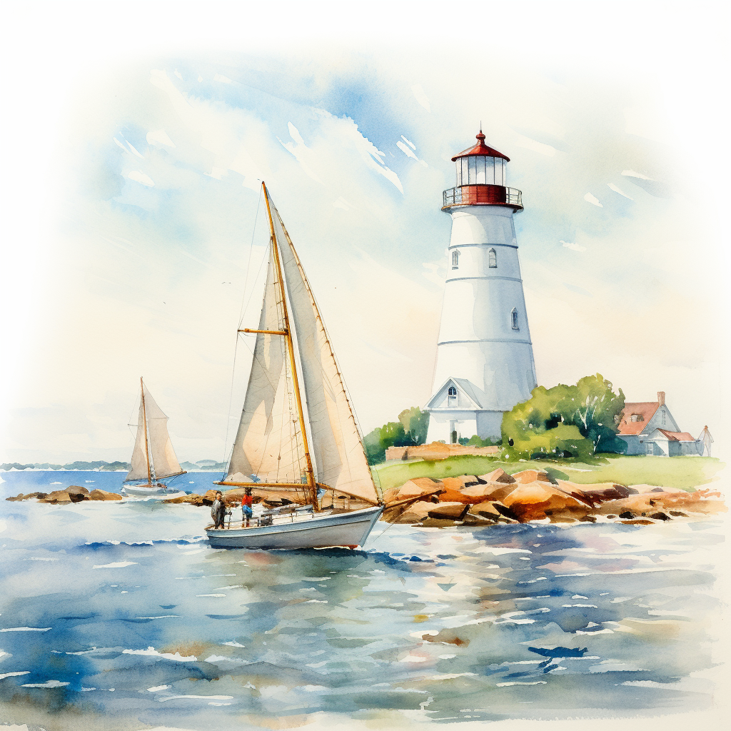 Connecticut Watercolor